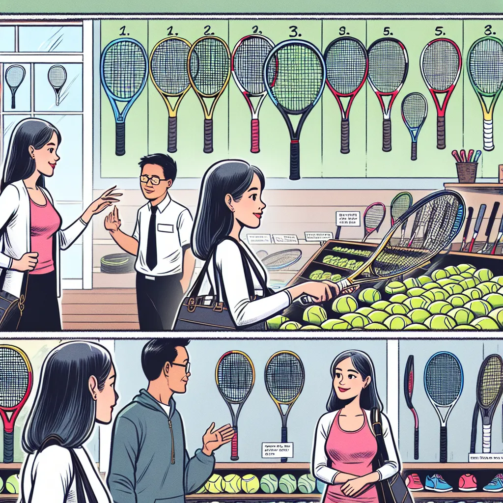 как выбрать ракетку для большого тенниса женщине