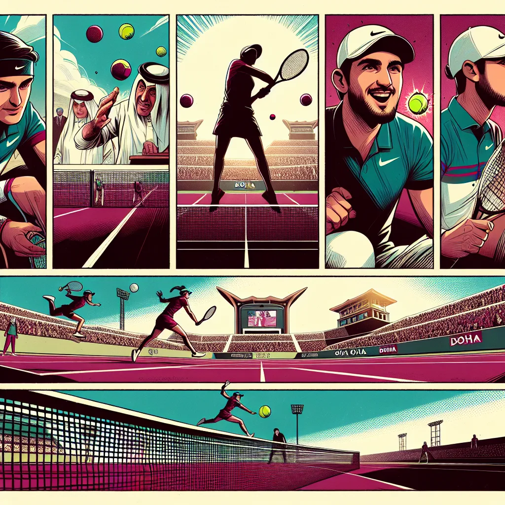 Теннис в Дохе: анализ сетки и прогнозы на успех