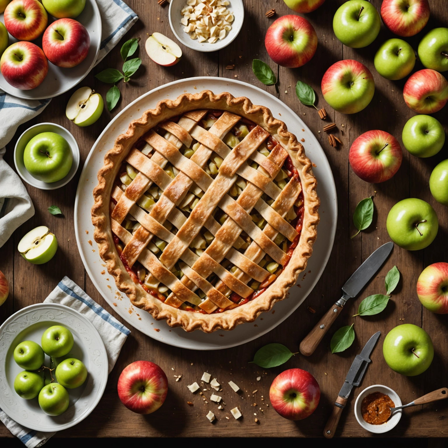 Яблочный пирог простой: идеальное решение для занятых и начинающих кулинаров