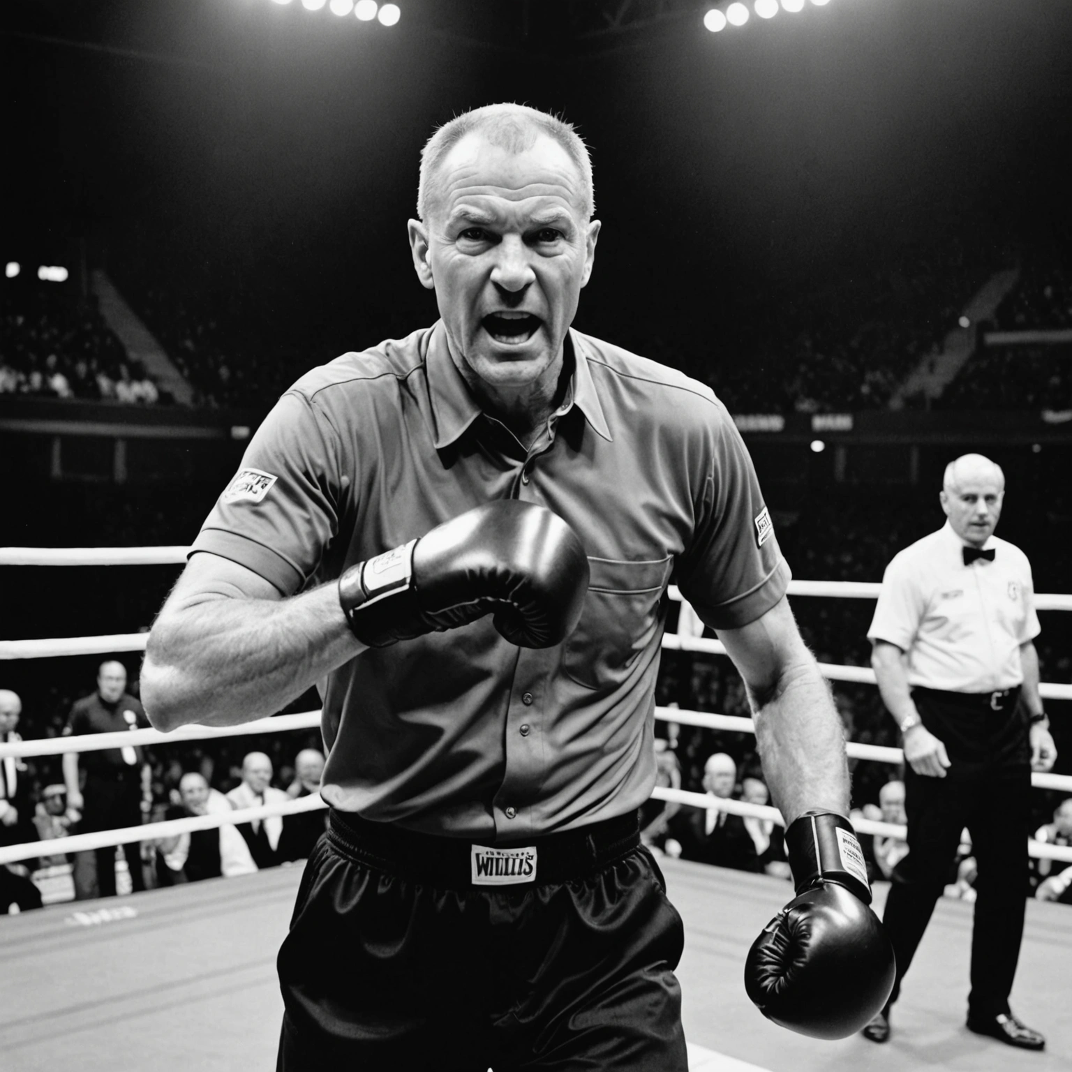Самый улётный судья в боксе: Стив Уиллис и его уникальная манера судейства