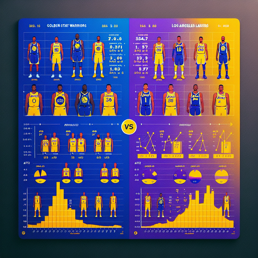 Сравнение Статистики Лидеров Команд: Стефен Карри и Леброн Джеймс