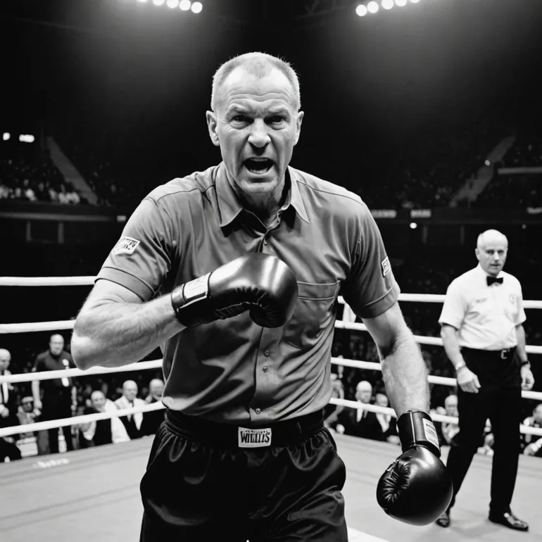 Самый улётный судья в боксе: Стив Уиллис и его уникальная манера судейства