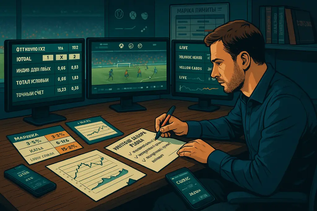 Как выбрать рынок и лимит - ставки на спорт букмекер