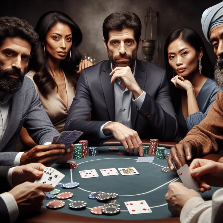 Игроки в покер: Искусство и наука игры