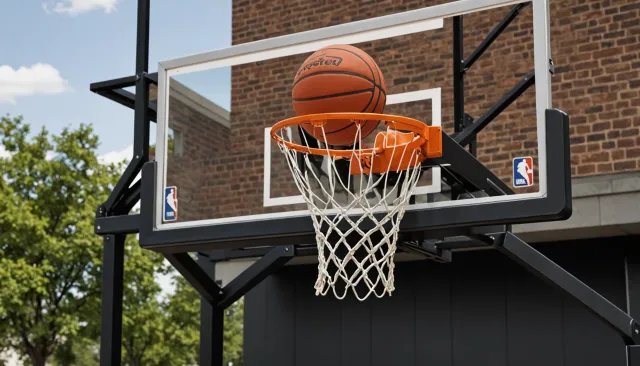 Размер кольца для баскетбола. Диаметр и размеры баскетбольного кольца и щита по нормативам