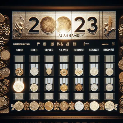 Азиатские игры 2023: Медальный зачёт