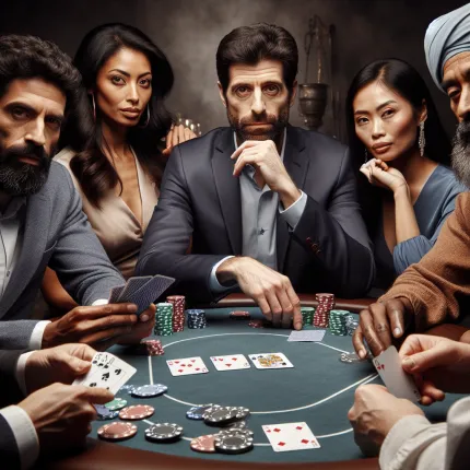 Игроки в покер: Искусство и наука игры